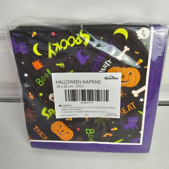Large quantity NIP Halloween paper napkins decoupage crafts collage - Picture 3 of 3